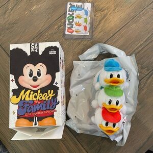 Mickey Family Secret Pop Mart Disney Keychain